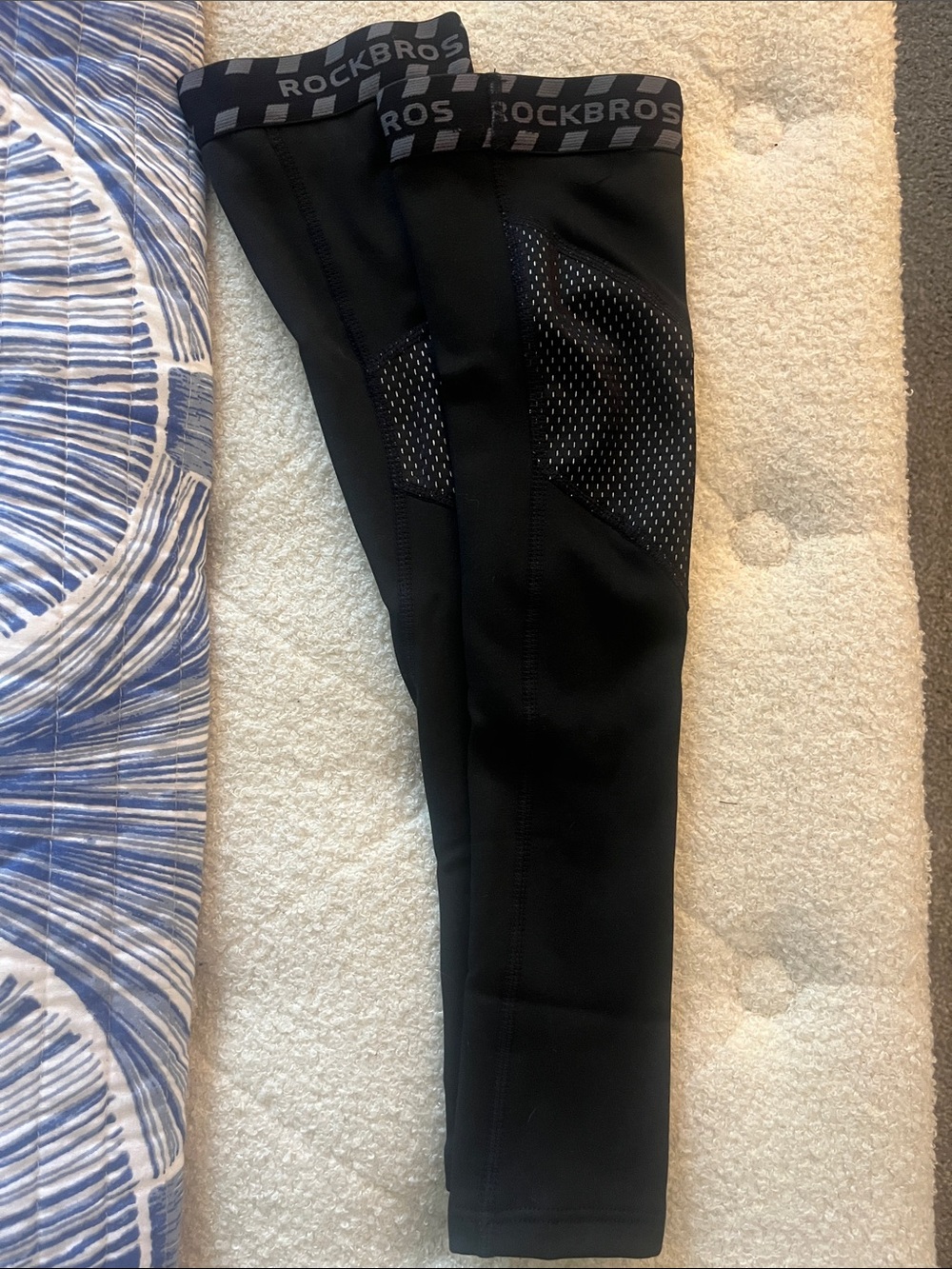 ROCKBROS Black Compression Arm Sleeves